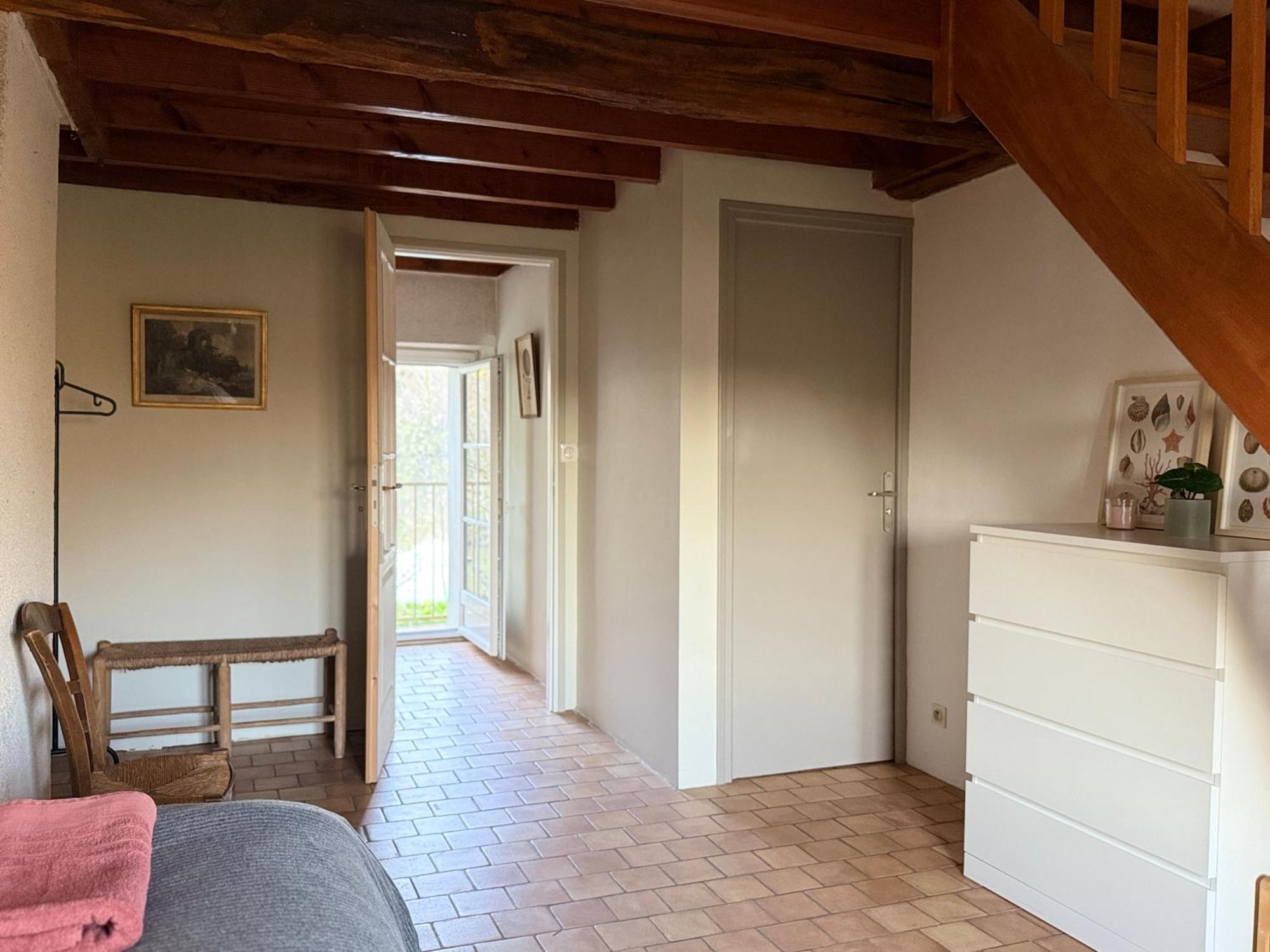 Apartamento Le Charme De L'Ancien Au Calme Et A 8 Min De Chenonceaux La Croix-en-Touraine Exterior foto
