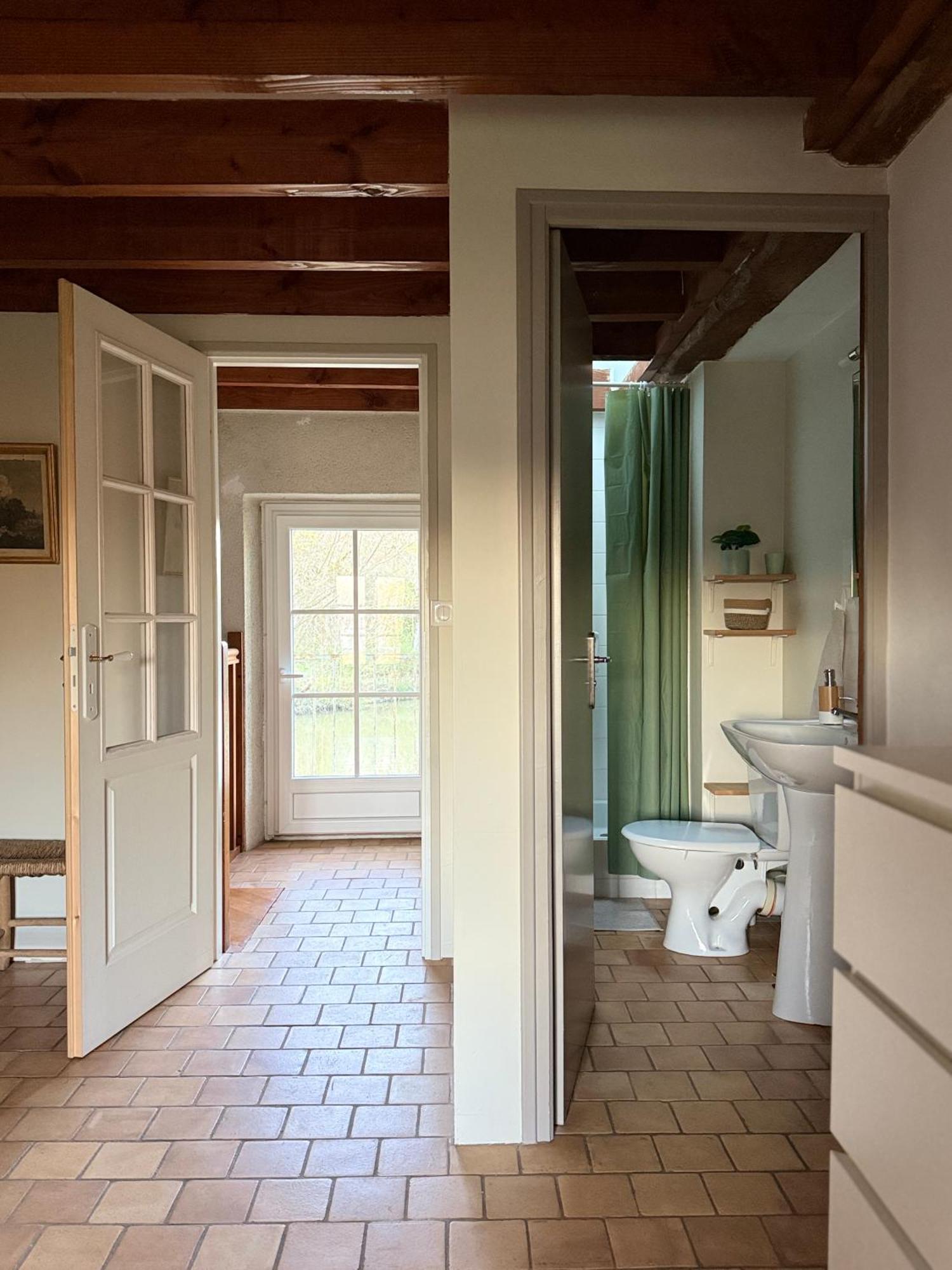 Apartamento Le Charme De L'Ancien Au Calme Et A 8 Min De Chenonceaux La Croix-en-Touraine Exterior foto